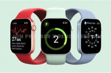 又是直角边框！Apple Watch Series 7渲染图曝光