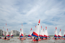2023上海市青少年帆船冠军赛暨上海市青少年精英系列赛帆船比赛第二站在碧海金沙景区举行