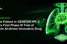 英矽智能于III期临床研究GENESIS-IPF-3完成Rentosertib首例患者给药
